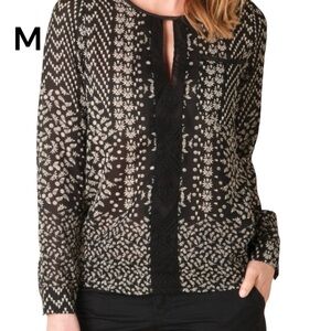 VERO MODA Jocelyn MIDI Top Sz M Long Sleeves Lightweight